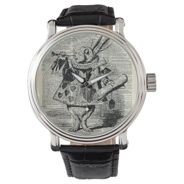 Reloj De Pulsera El conejo de Whitte (Anverso)