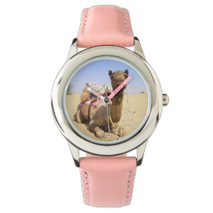 Reloj De Pulsera El desierto del camello Medio Oriente Paz Amor Nat