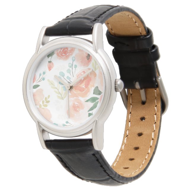 Reloj De Pulsera El deslumbramiento floreciente | Pastel (Angular)