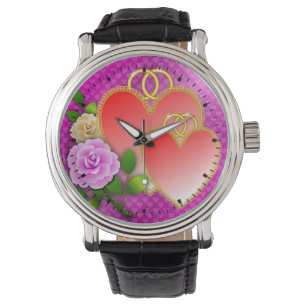 Reloj De Pulsera El día de San Valentín de corazones de amor20362