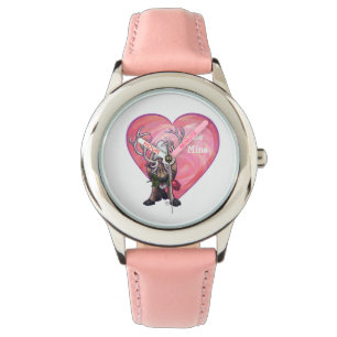 Reloj De Pulsera El día de San Valentín de renos