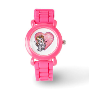 Reloj De Pulsera El día de San Valentín de St. Bernard