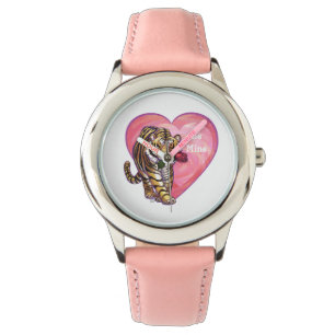 Reloj De Pulsera El día de San Valentín Tiger