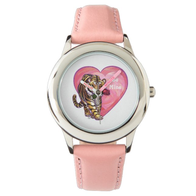 Reloj De Pulsera El día de San Valentín Tiger (Anverso)