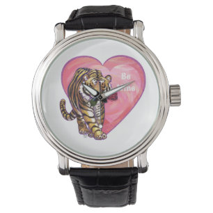 Reloj De Pulsera El día de San Valentín Tiger