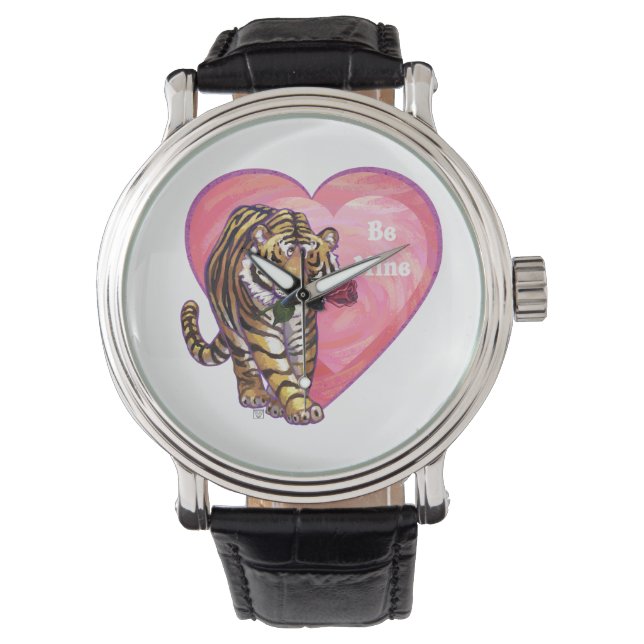 Reloj De Pulsera El día de San Valentín Tiger (Anverso)