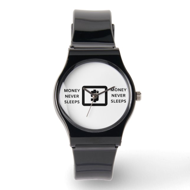 RELOJ DE PULSERA EL DINERO NUNCA DURA (Anverso)