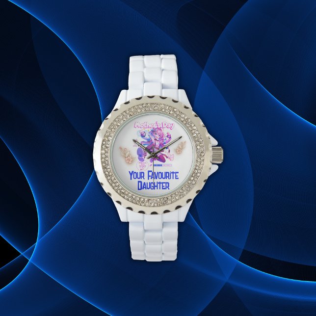 Reloj De Pulsera El divertido y feliz día de la madre | (Subido por el creador)