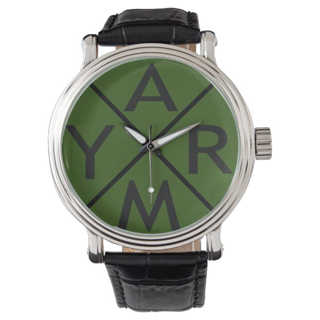 Reloj De Pulsera El Ejército Es La Palabra, (Anverso)