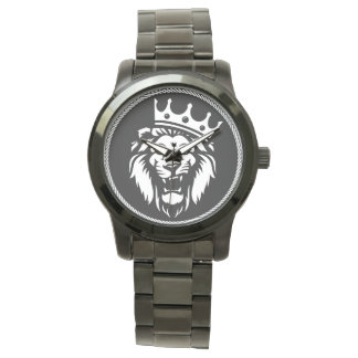 Reloj De Pulsera El emblema del león simboliza el rugido