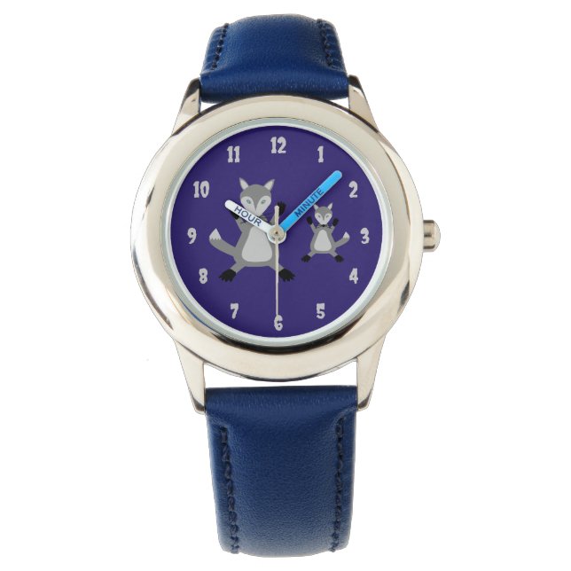 Reloj De Pulsera El espeluznante Lobo de Halloween (Anverso)