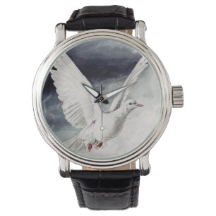 Reloj De Pulsera El espíritu sagrado en forma de paloma