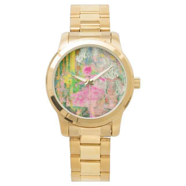 Reloj De Pulsera El estalker - Neon Ballet Chaos (Anverso)