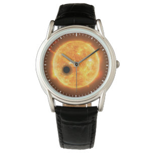 Reloj De Pulsera El Exoplanet Wasp-107b Es Gigante De Gas