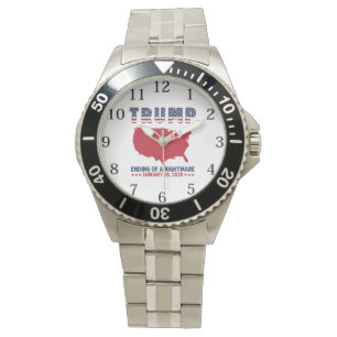Reloj De Pulsera El Fin De Trump De Una Pesadilla