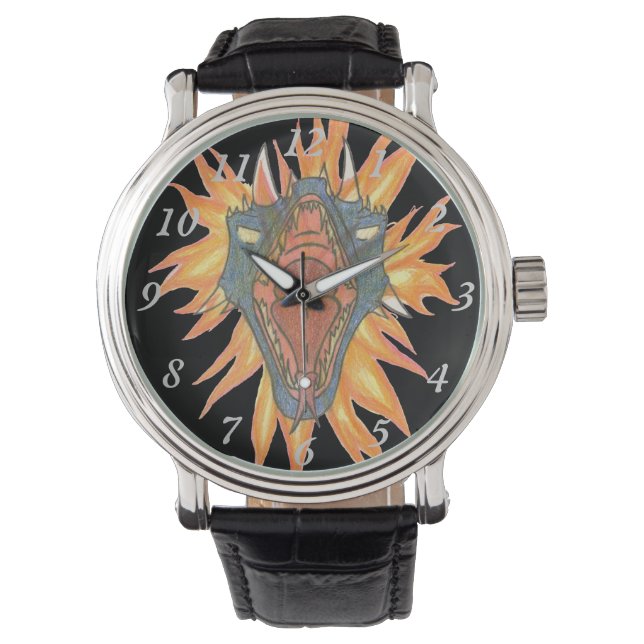 Reloj De Pulsera El fuego del dragón (Anverso)