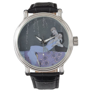 Reloj De Pulsera El fuego, ilustracion para los "Fetes Galantes"