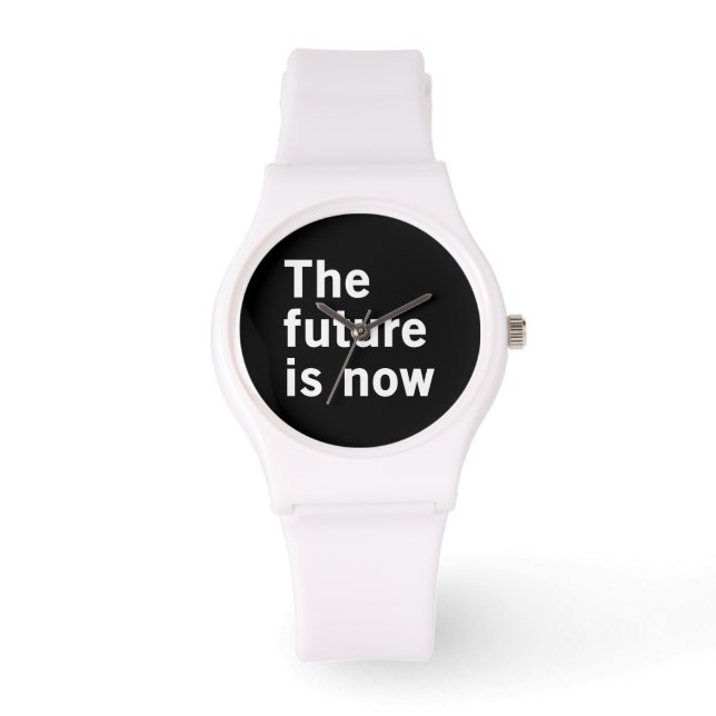 Reloj De Pulsera El futuro es ahora (Anverso)