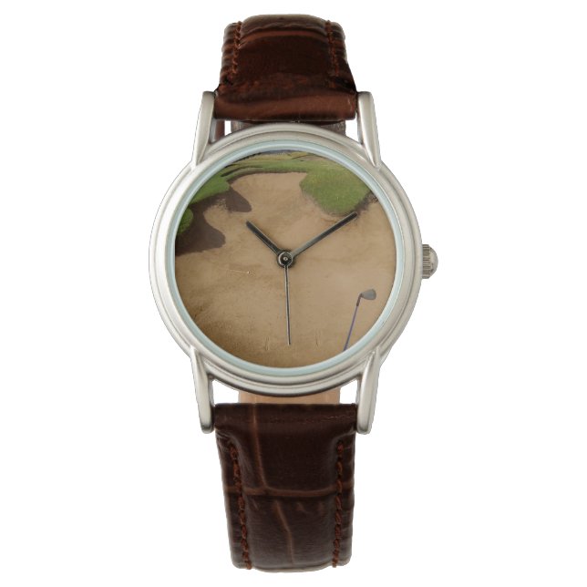 Reloj De Pulsera El Golf No Es El Bunker, (Anverso)