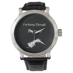 Reloj De Pulsera El gracioso lema de Shakespeare "Bard Times"