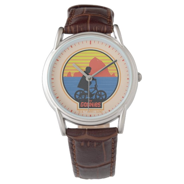 Reloj De Pulsera El gráfico de ciclismo Goonies Retro Mikey (Anverso)
