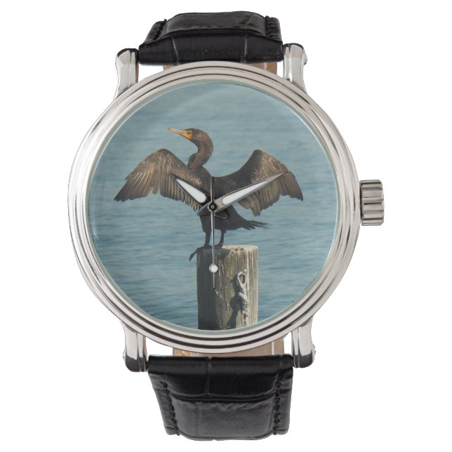 Reloj De Pulsera El gran cormorán (Anverso)