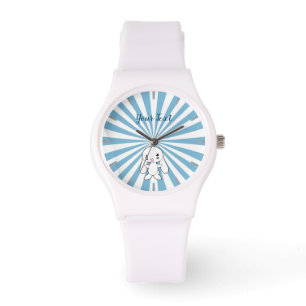 Reloj De Pulsera El gran Personalizado de Kawaii Bunny