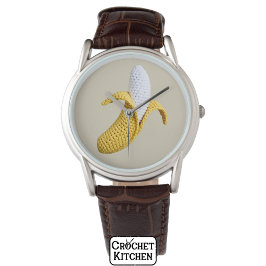 Reloj De Pulsera El Grandmacore moderno minimo, la banana crochet