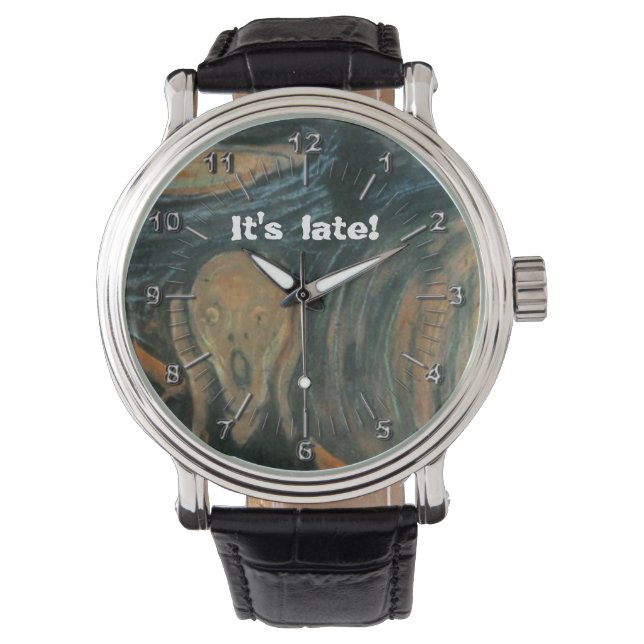 Reloj De Pulsera El Grito (Anverso)
