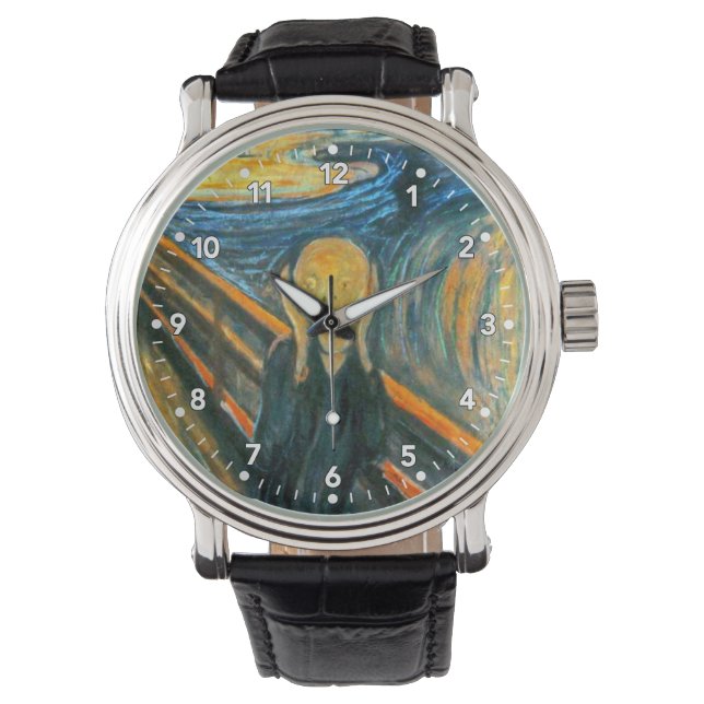 Reloj De Pulsera El grito de Edvard Munch (Anverso)