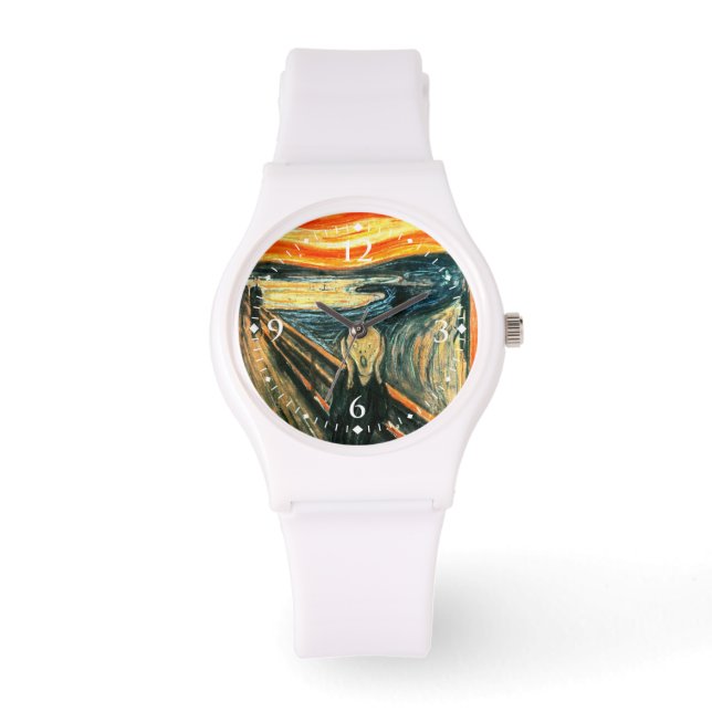 Reloj De Pulsera El grito de Edvard Munch (Anverso)