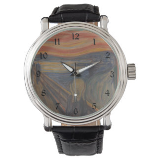 Reloj De Pulsera El grito de la naturaleza de Edvard Munch 1893