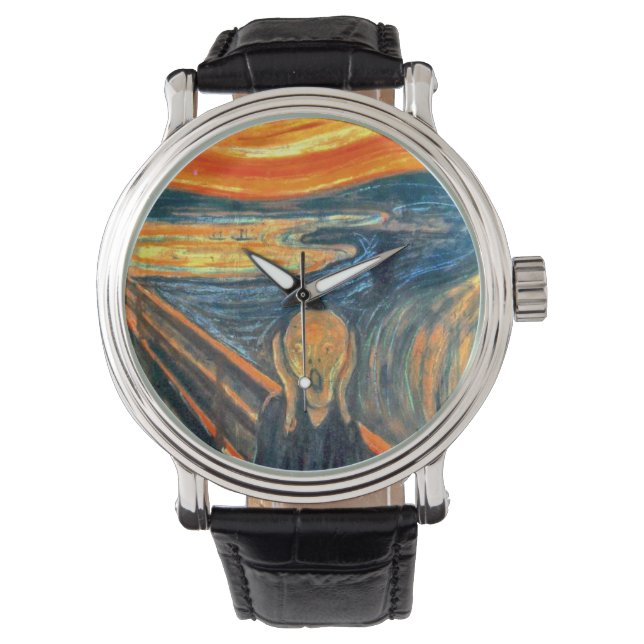 Reloj De Pulsera El grito - Edvard Munch (Anverso)