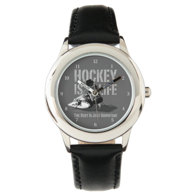 Reloj De Pulsera El hockey es vida (Anverso)