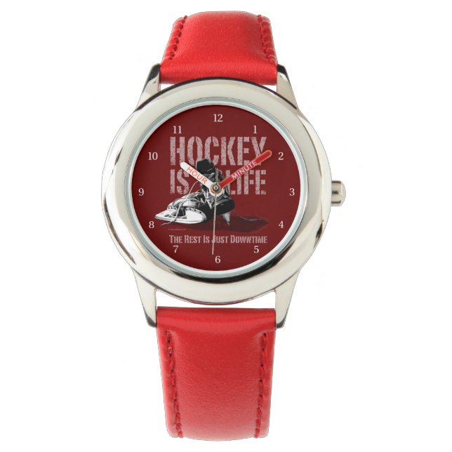 Reloj De Pulsera El hockey es vida (Anverso)