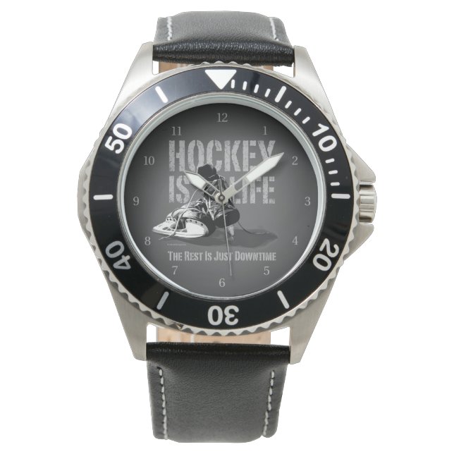 Reloj De Pulsera El hockey es vida (Anverso)