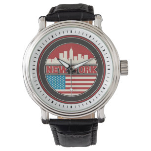Reloj De Pulsera El horizonte el   Estados Unidos de Nueva York