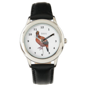 Reloj De Pulsera El ilustracion de personalizado de aves de Cabot