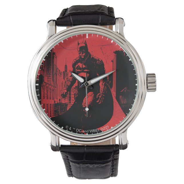 Reloj De Pulsera El Ilustracion del cómic de Batman (Anverso)