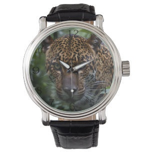 Reloj De Pulsera El Jaguar En El Bosque,