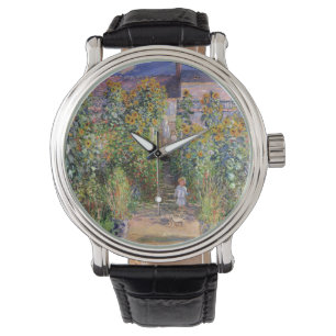Reloj De Pulsera El jardín del artista de Claude Monet