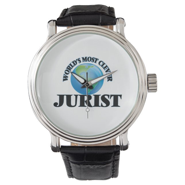 Reloj De Pulsera El jurista más inteligente del mundo (Anverso)