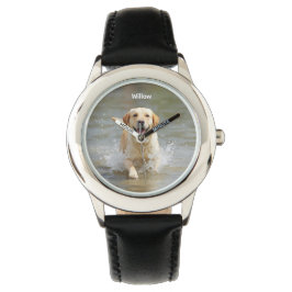 Reloj De Pulsera El labrador personalizado de bonito