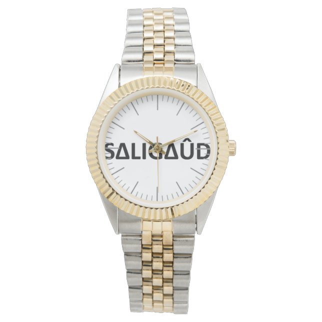 Reloj De Pulsera El logotipo oficial de los saligauds (Anverso)