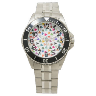 Reloj De Pulsera El mayor Boho Triangles
