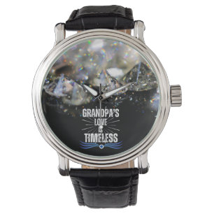 Reloj De Pulsera El mejor abuelo moderno jamás Diamante Mantente Se