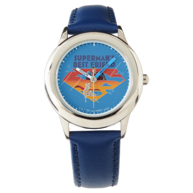 Reloj De Pulsera El mejor amigo de Superman (Anverso)