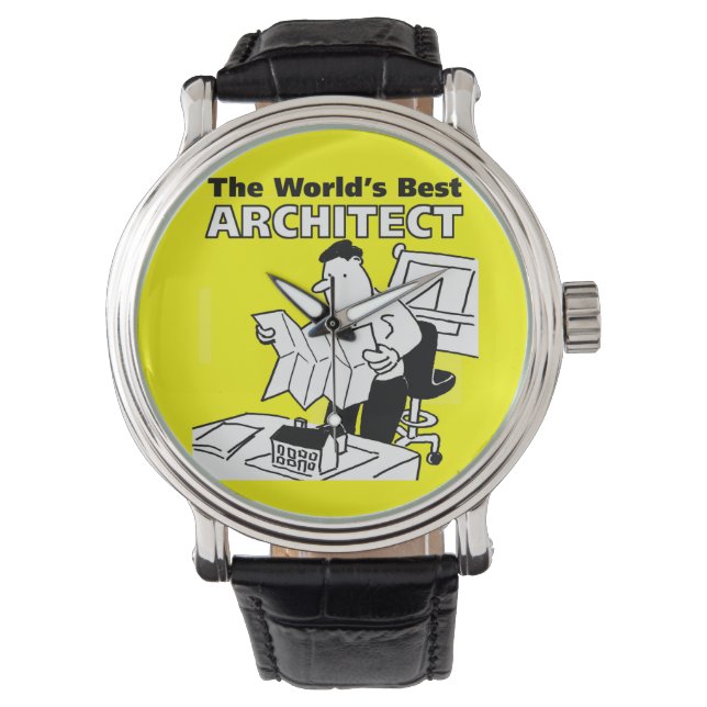 Reloj De Pulsera El mejor arquitecto del mundo (Anverso)