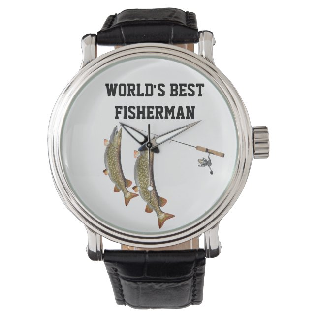 RELOJ DE PULSERA EL MEJOR **FISHERMAN*** QUE LO VEA (Anverso)
