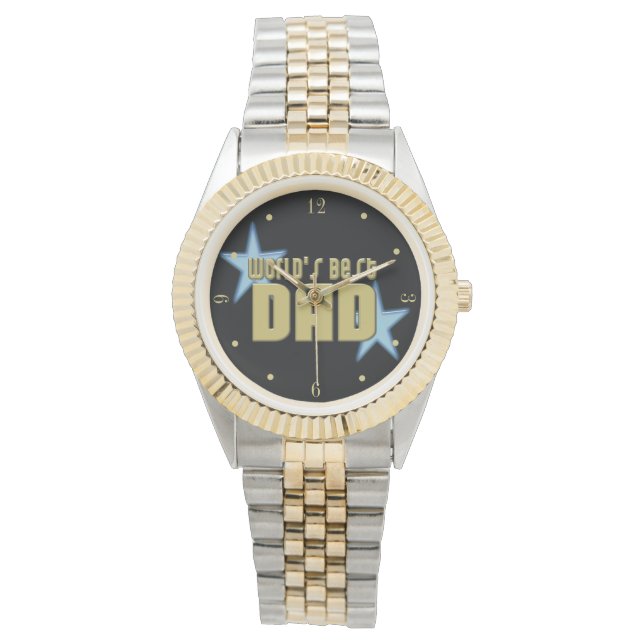 Reloj De Pulsera El mejor papá del mundo (Anverso)